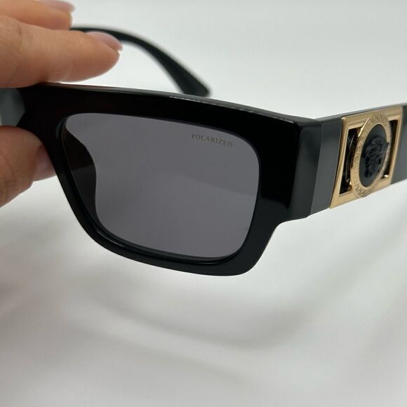 VERSACE Sunglasses VE4416U GB1/81 Black/Polarized Dark Grey Unisex NEW main image 7